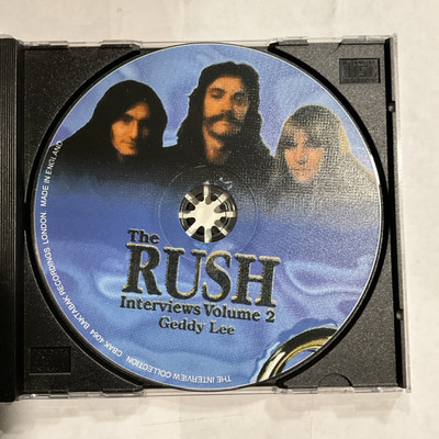 Rush - The Interviews, Vol. 2 CD 1995 Baktabak [UK] [Geddy Lee