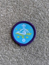 Swimmer Level 3 Staged Scout Activity Badge Old Logo Brand New