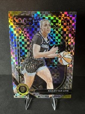 2025 Panini WNBA Select Hailey Van Lith Prizm Checkerboard Courtside RC #213