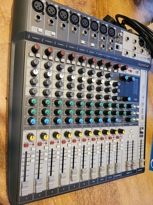 Soundcraft Signature 12MTK Analog 12Channel Multi-track Mixer for
