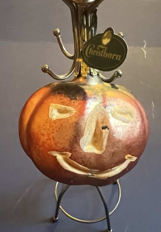 Cristborn Pumpkin Ornaments made In Germany