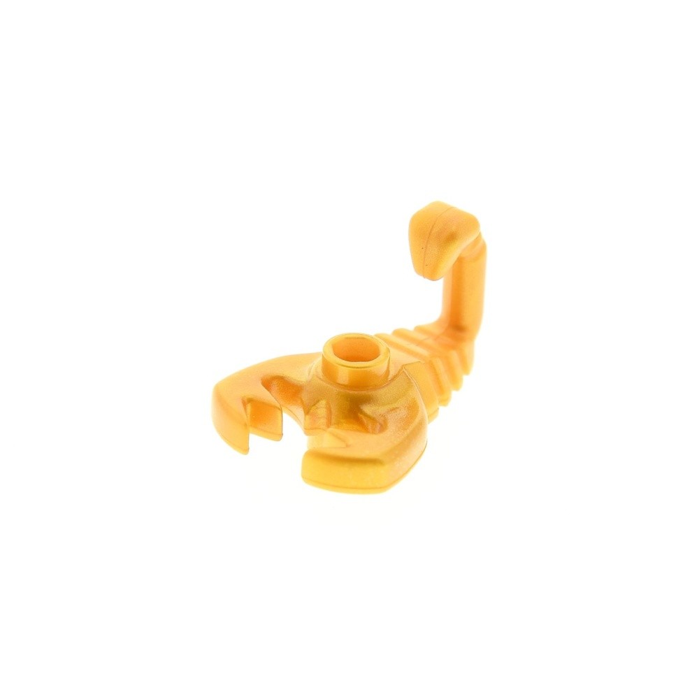 1x Lego Animal Scorpion Pearl Gold Zoo Safari Set 7573 7326 4557385 28839 30169