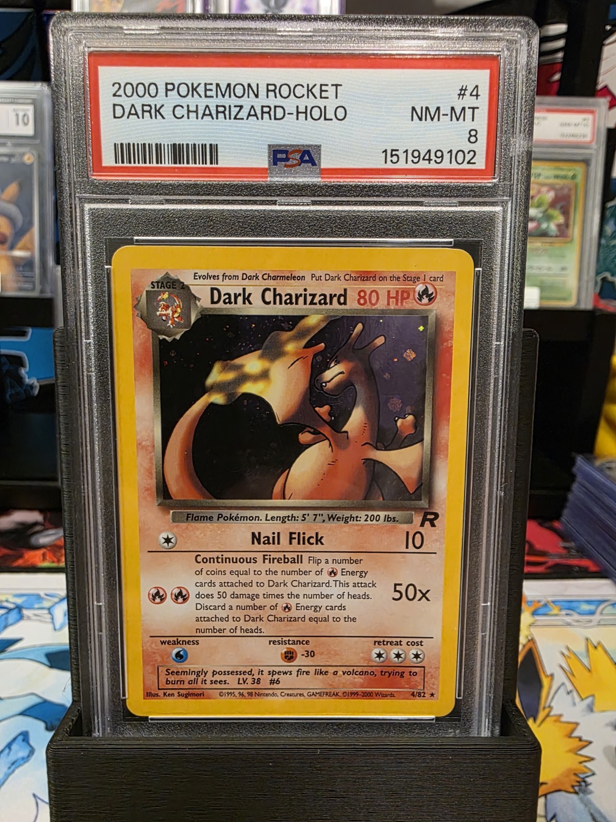 2000 charizard pokemon card value - Shining (107) - Neo Destiny Featuring a striking image of the captivating character Dark Charizard 2000 Team Rocket