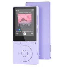 64GB MP3 Player with Bluetooth 5.3, Music Player with HiFi Sound for Sports R...