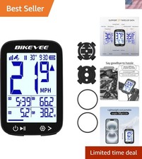 Bike Speedometer GPS Wireless Cycling Computer   Auto Start/Stop, Auto Backli...