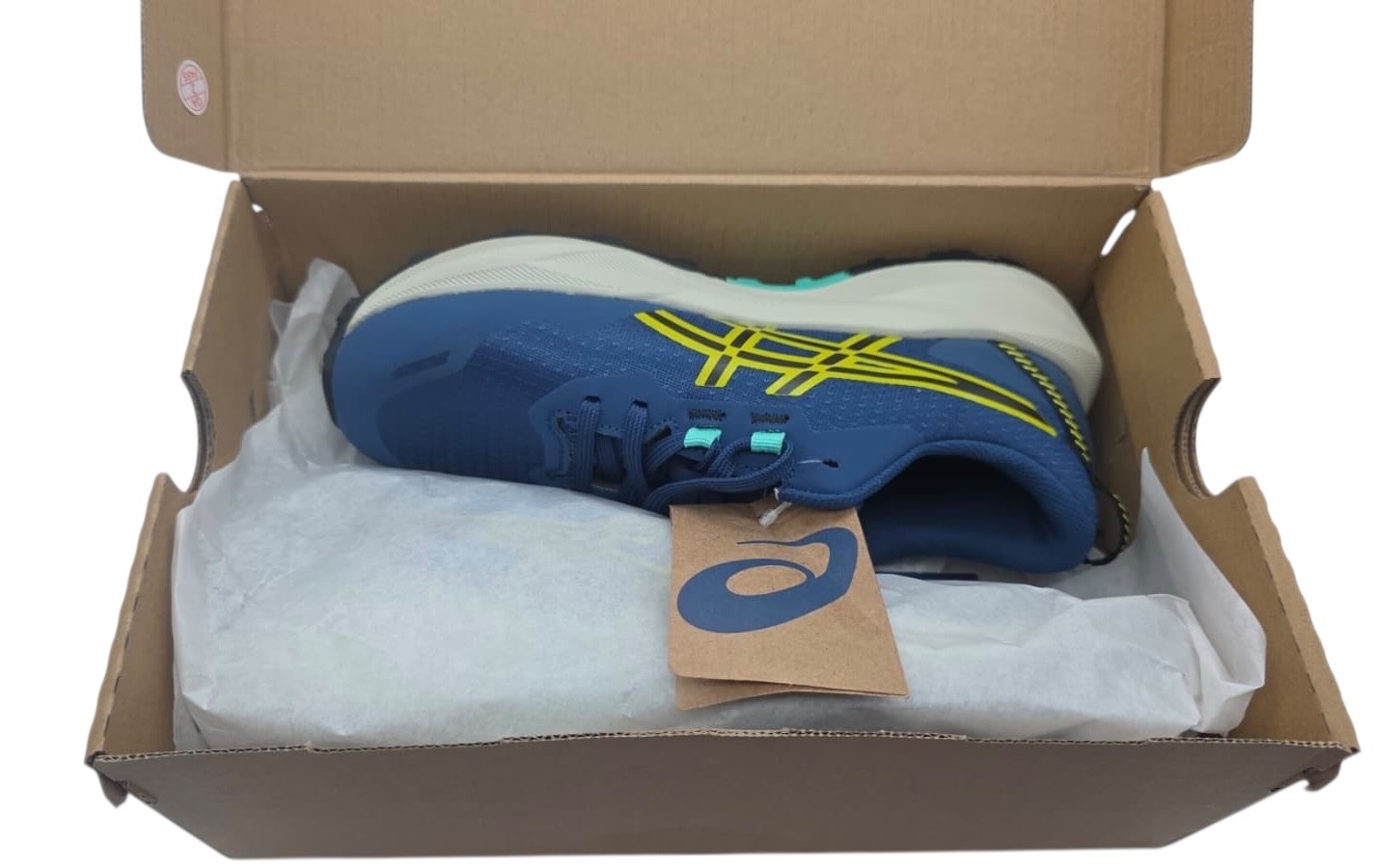 NEW Asics Pre Venture 11 GS Twilight Blue/Cacti Kids Size4 Sneakers 1014A378-400 thumbnail 7