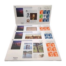 4x SCOTS CONNECTION 1989 Royal Mail First Day Cover Manchester PMK Stamp GB FDC