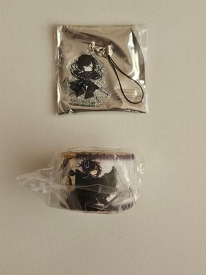 Kengunkimi Akaneko Swordsman Crystal Clear Acrylic Strap + Roll Sticky Notes,