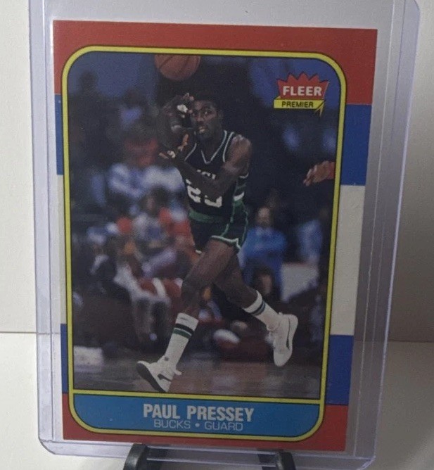 1986-87 Fleer - Paul Pressey #88