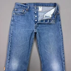 Vintage Levis 501 Jeans Mens 32x32 Blue Y2K Button Fly Denim Pants  (Tag34x34)