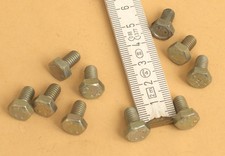 DDR Original ESKA Sechskant Maschinenschraube M6x8, cadmiert, 8 Stück