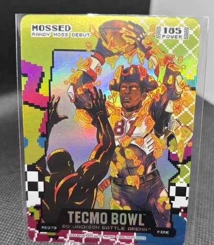 Bo Jackson Battle Arena Tecmo Bowl Mossed Fire 80’s Rad! Randy Moss! Vikings 🔥