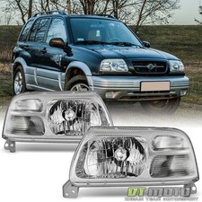 1999-2003 Suzuki Grand Vitara Xl-7 Replacement Headlights Headlamps Leftright 1999-2003 Suzuki Grand Vitara Xl-7 Replacement Headlights Headlamps Leftright