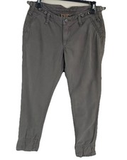 Da Nang Surplus Indo China Pants Women S Y2K Cargo Grunge Ankle Button Utility