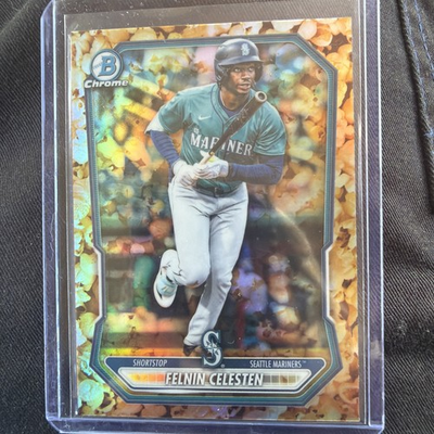#ad 2026 Bowman Chrome Felnin Celesten Snack Pack Popcorn #BCP 57 $60.00
