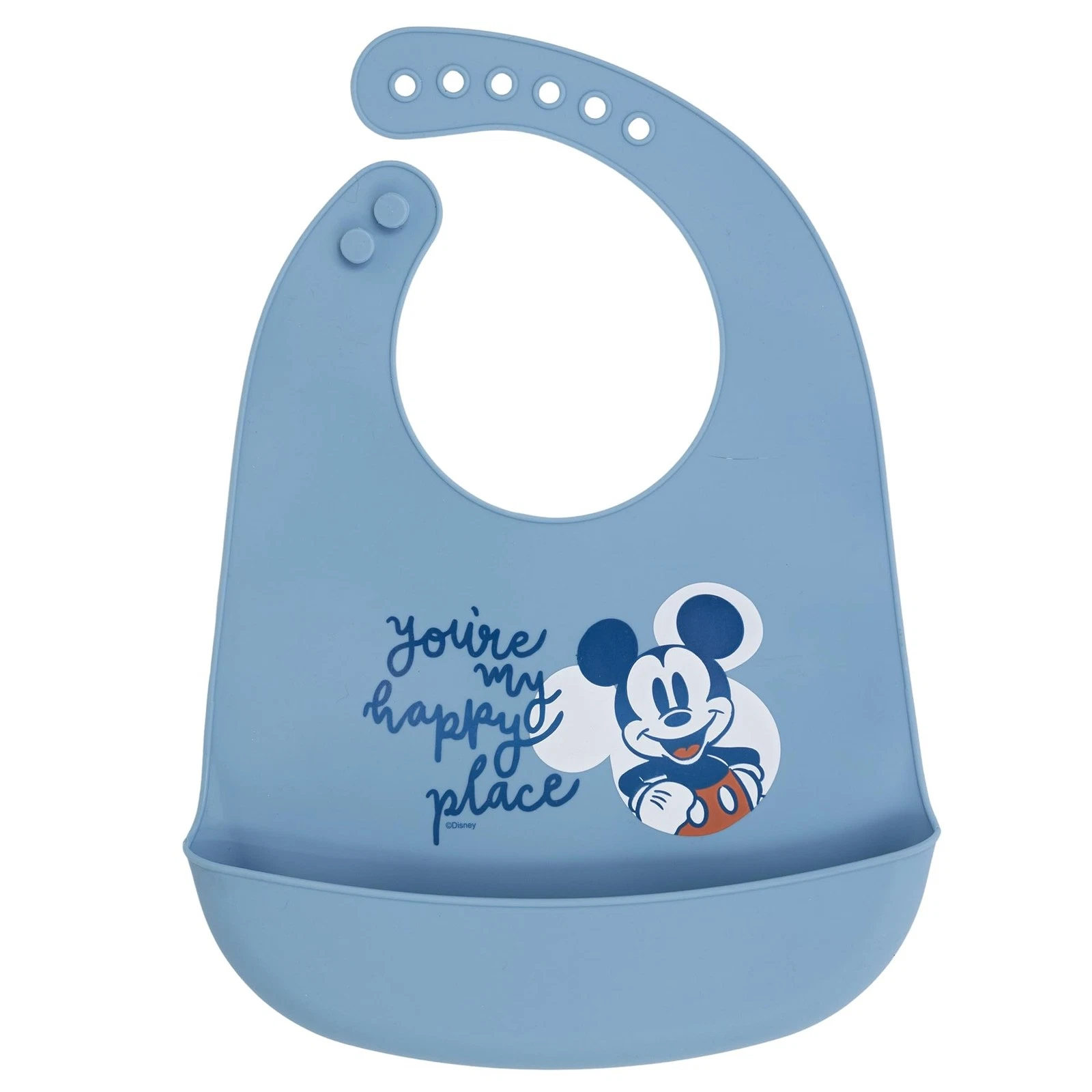 Silikon-Lätzchen Mickey Mouse Full of Smiles Micky Maus (US IMPORT)