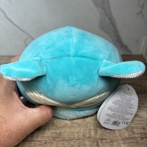Kellytoy Squishmallow 8" Dabney the Fox Blue Sparkly Silver Inner Ear - Picture 15 of 15
