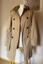 TALLY WEIJL Trenchcoat Damen Gr. 36, Farbe Camel-Beige, wenig getragen