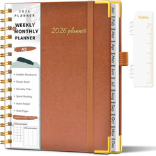 2026 Planner, Weekly and Monthly Calendar Planner from January 2026 - December 2