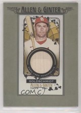 2021 Topps Allen & Ginter's Mini Framed Relics Paul Goldschmidt #MFR-PG 04br