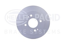 2x HELLA PAGID Bremsscheibe PRO 8DD 355 126-491 für BA HYUNDAI AC3 IA i10 3 AI3