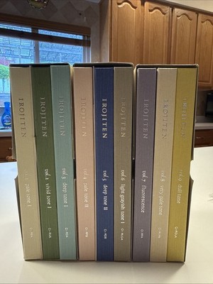 Tombow Irojiten Dictionary Complete Set Of 90, Vol 1-3, Nearly Brand New In Box