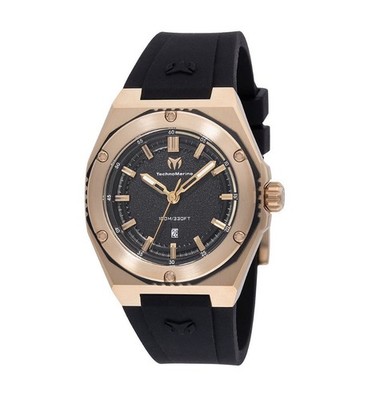 New TechnoMarine Coral Legacy 36mm Black & Gold Women's Watch TM