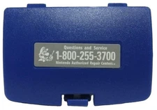 Blue Pokemon Battery Cover Game Boy Color for GBC Replacement Door Sticker New