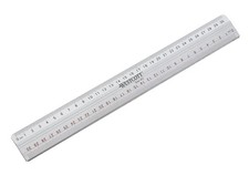 Westcott 12-Inch 30 cm Cutting Aluminium Ruler