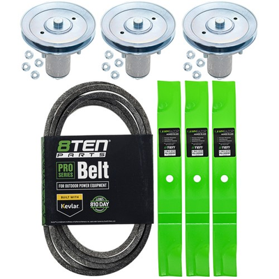 #ad 8TEN Blade Spindle Belt Kit for Ariens Gravely Edge 52 Inch Deck 04771200 $155.95