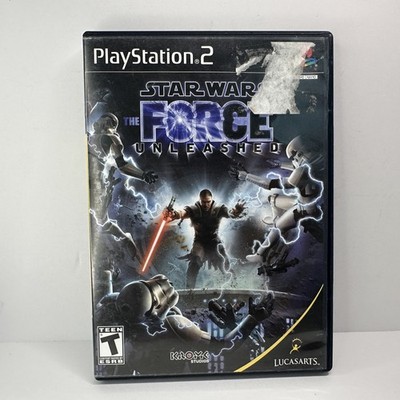 Star Wars The Force Unleashed PlayStation 2 PS2 Video Game Tested