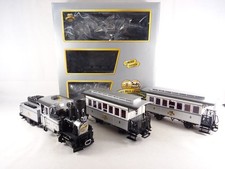 LGB 29151 Zugset 120 Jahre LGB mit Dampflok und 2 Personenwagen, sehr gut m. OVP