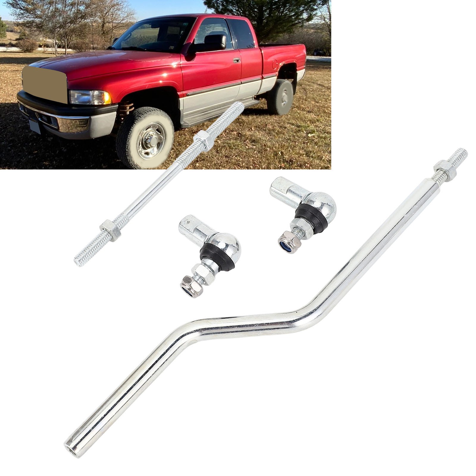 Throttle Linkage Rod Kit 3932317 Metal Accelerator Linkage Rod Assembly Kit