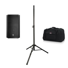 Electro-Voice ELX20012P-K 12" 2Way Active Powered Speaker with Tote Bag  Stand