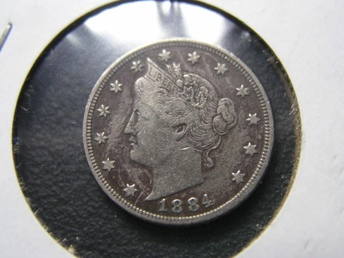 1884-P Liberty Nickel — photo from the most recent tracked eBay sale