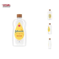 Johnson's Baby Oil, Mineral Oil Enriched with Shea Cocoa Butter to Prevent ...