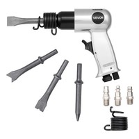 Vevor Druckluft MeißElhammer 6,2Bar Mit 4-Teiligem MeißElsatz 4500BPM 4Cm Hub