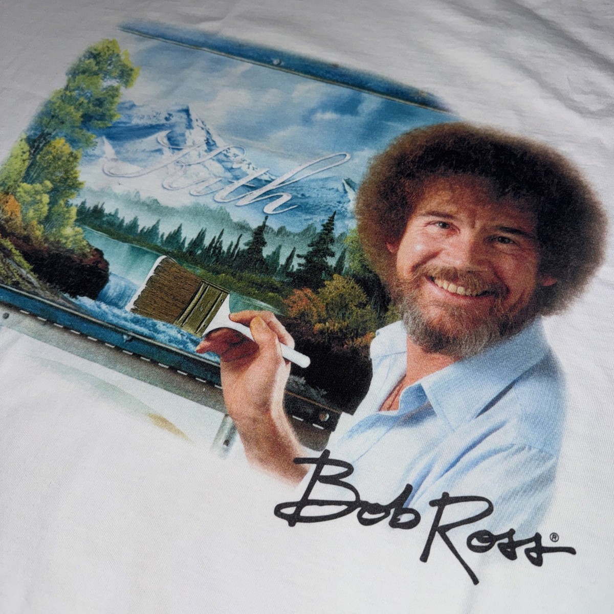 Kith Bob Ross Portrait Tee • INSTORE EXCLUSIVE • L •2026 •BRAND 