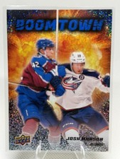 2025-26 Upper Deck #BT-9 Josh Manson Boomtown Speckle Colorado Avalanche