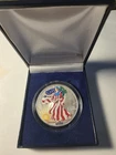 2000 Silver Eagle Painted in Capsule w/Box $1 Dollar 1oz Uncirculated .999 MS-