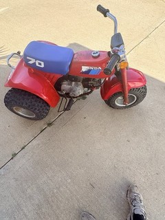 Honda Atc 70 4 Speed 1985 Runs and Rides Good Condition