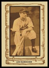 1981 Cramer Baseball Legends Series 2 #40 Leo Durocher Brooklyn Dodgers