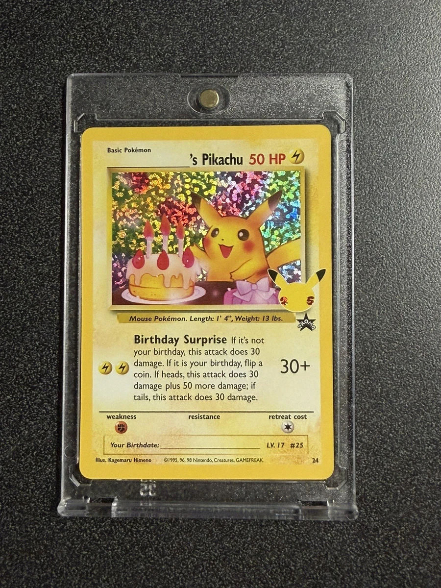Birthday Pikachu for sale | eBay