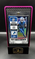 2023 Panini Contenders Optic - Rookie Ticket Jahmyr Gibbs #70 NEBULA Prizm /2 
