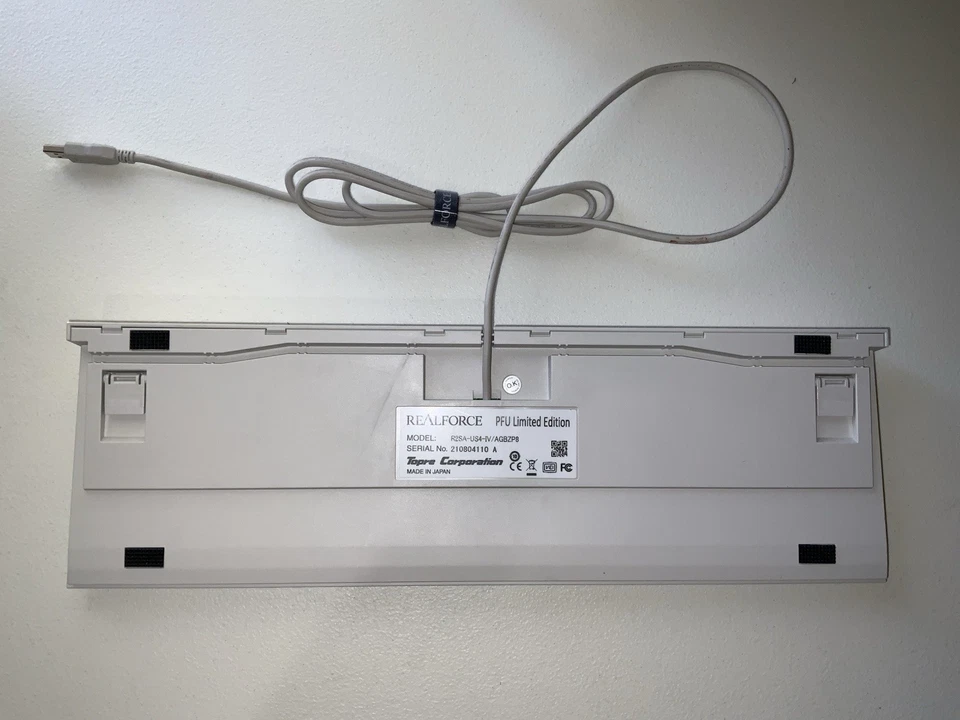 TOPRE REALFORCE R2SA-US4-IV AGBZP8 SILENT KEYBOARD ENGLISH 108 KEY LAYOUT 45G - Image 4 of 4