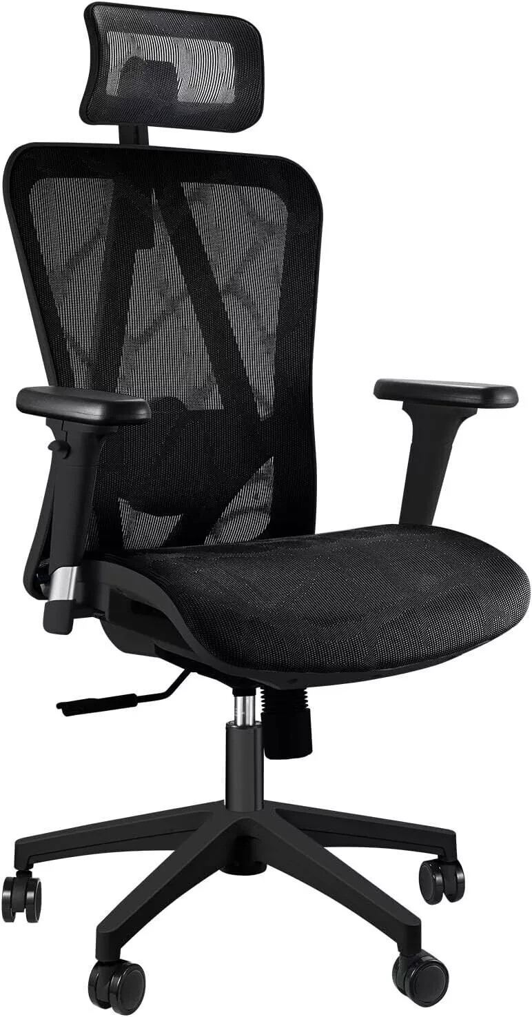 TICONN Big & Tall Ergonomic Office Chair, Home Office Desk Chairs with Wheels