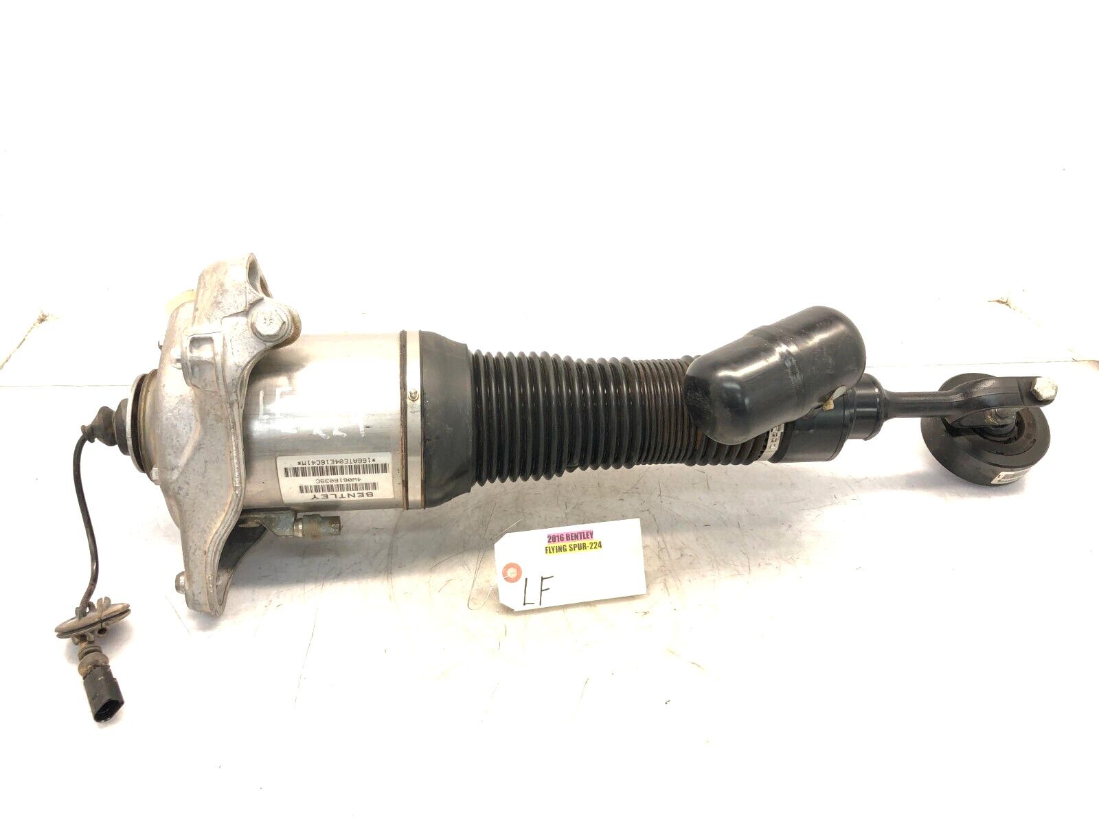 2014-2018 BENTLEY FLYING SPUR AWD LEFT DRIVER FRONT AIR STRUT SHOCK OEM.