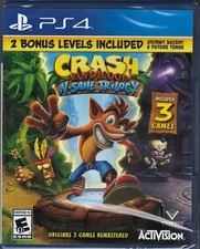 Crash Bandicoot N. Sane Trilogy 2.00 PS4 (Nuevo Sellado de Fábrica Versión EE. UU.) P