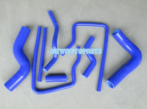 BLUE Silicone Radiator Coolant hose For 96-00 SUBARU GC8 EJ20 WRX GT MK3/4/5/6 - Picture 4 of 6