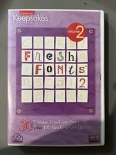 Creating Keepsakes Fresh Fonts Volume 2 with Scrapbooking Quotes